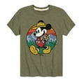 thumbnail image 1 of Disney - Mickey & Friends - Mickey Mouse - Park Ranger in Mountains - Camping - Toddler And Youth Short Sleeve Graphic T-Shirt, 1 of 5