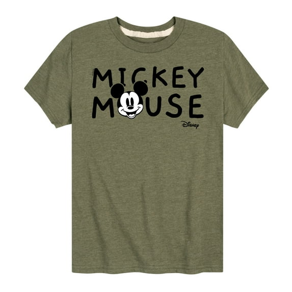Disney - Mickey & Friends - Mickey Mouse - Script Writing - Toddler And Youth Short Sleeve Graphic T-Shirt