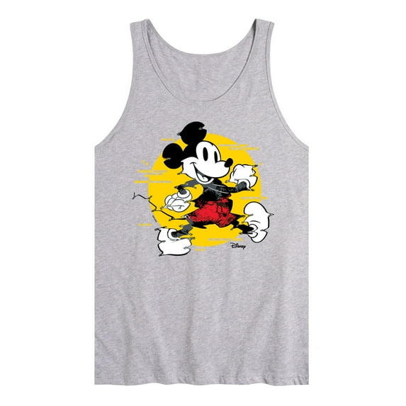 Disney - Mickey & Friends - Mickey Mouse - Spotlight Glitch - Men's Jersey Tank Top