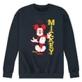 thumbnail image 1 of Disney - Mickey & Friends - Mickey Mouse Surprised - Men's Crew Neck Fleece Pullover, 1 of 5