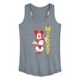 thumbnail image 1 of Disney - Mickey & Friends - Mickey Mouse Surprised - Women's Racerback Tank Top, 1 of 5