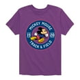 thumbnail image 1 of Disney - Mickey & Friends - Mickey Mouse - Track and Field - 1928 - Toddler And Youth Short Sleeve Graphic T-Shirt, 1 of 1