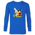 thumbnail image 1 of Disney Mickey Friends Mickey Mouse and Donald Duck Fresh - Long Sleeve T-Shirt for Men - Customized-Navy, 1 of 5