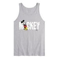 thumbnail image 1 of Disney - Mickey & Friends - Mickey Name Glitch - Men's Jersey Tank Top, 1 of 4