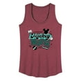 thumbnail image 1 of Disney - Mickey & Friends - Mickey Outline - Retro Music Icons - Women's Racerback Tank Top, 1 of 5