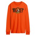thumbnail image 1 of Disney - Mickey & Friends - Mickey Sits on a Log to Sing & Play the Guitar - Men's Long Sleeve T-Shirt, 1 of 1