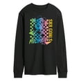 thumbnail image 1 of Disney - Mickey & Friends - Mickey Sk8 Goals - Multi Color - Men's Long Sleeve T-Shirt, 1 of 5