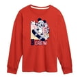thumbnail image 1 of Disney - Mickey & Friends - Mickey Skateboarding - SK8 Crew - Toddler And Youth Long Sleeve Graphic T-Shirt, 1 of 5