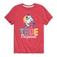thumbnail image 1 of Disney - Mickey & Friends - Mickey Skateboarding - True Original - Toddler And Youth Short Sleeve Graphic T-Shirt, 1 of 5