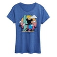 thumbnail image 1 of Disney - Mickey & Friends - Mickey Surfing After Sunset - Women's Short Sleeve Graphic T-Shirt, 1 of 5