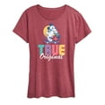 thumbnail image 1 of Disney - Mickey & Friends - Mickey - True Original - Skater - Women's Short Sleeve Graphic T-Shirt, 1 of 5