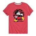 thumbnail image 1 of Disney - Mickey & Friends - Mickey Walking - Toddler And Youth Short Sleeve Graphic T-Shirt, 1 of 5