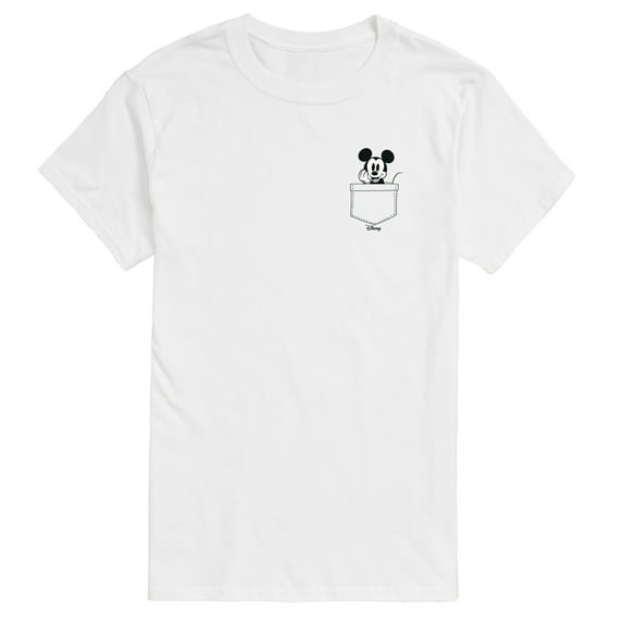 Disney - Mickey & Friends - Mickey in Your Pocket - Men's Short Sleeve Graphic T-Shirt