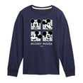 thumbnail image 1 of Disney - Mickey & Friends - Mickey's Expressions - Toddler And Youth Long Sleeve Graphic T-Shirt, 1 of 5