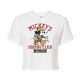thumbnail image 1 of Disney - Mickey & Friends - Mickey's Hiking Club - Since 1928 - Juniors Cropped Cotton Blend T-Shirt, 1 of 5