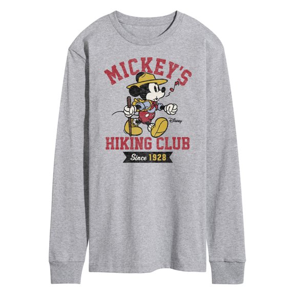 Disney - Mickey & Friends - Mickey's Hiking Club - Since 1928 - Men's Long Sleeve T-Shirt