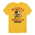 thumbnail image 1 of Disney - Mickey & Friends - Mickey's Hiking Club - Since 1928 - Toddler And Youth Short Sleeve Graphic T-Shirt, 1 of 5