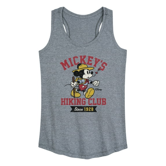 Disney - Mickey & Friends - Mickey's Hiking Club - Since 1928 - Women's Racerback Tank Top