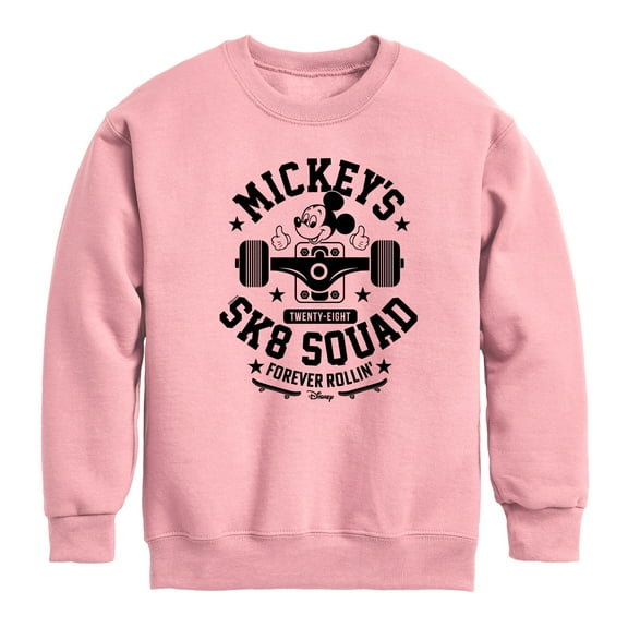 Disney - Mickey & Friends - Mickey's SK8 Sqaud - Forever Rolling - Toddler And Youth Long Sleeve Graphic T-Shirt