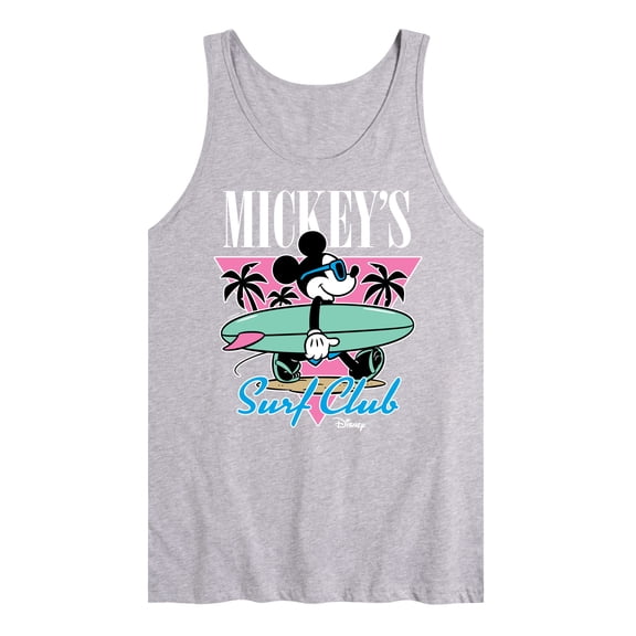 Disney - Mickey & Friends - Mickey's Surf Club - Miami Retro Colors - Men's Jersey Tank Top
