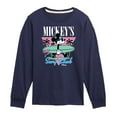 thumbnail image 1 of Disney - Mickey & Friends - Mickey's Surf Club - Miami Retro Colors - Toddler And Youth Long Sleeve Graphic T-Shirt, 1 of 5
