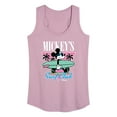 thumbnail image 1 of Disney - Mickey & Friends - Mickey's Surf Club - Miami Retro Colors - Women's Racerback Tank Top, 1 of 5