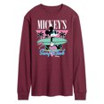 thumbnail image 1 of Disney - Mickey & Friends - Mickey's Surf Club - Palm Trees - Men's Long Sleeve T-Shirt, 1 of 1