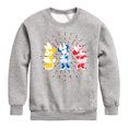 thumbnail image 1 of Disney - Mickey & Friends - Minnie - All Smiles - Toddler And Youth Crewneck Fleece Sweatshirt, 1 of 5