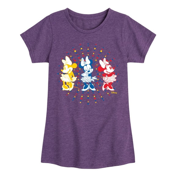 Disney - Mickey & Friends - Minnie - All Smiles - Toddler And Youth Girls Short Sleeve Graphic T-Shirt