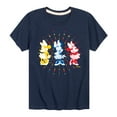 thumbnail image 1 of Disney - Mickey & Friends - Minnie - Color Party - Toddler And Youth Short Sleeve Graphic T-Shirt, 1 of 5