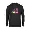 thumbnail image 1 of Disney Mickey & Friends Minnie & Daisy Holiday Cheer - Pullover Hoodie for Adults - Customized-Black, 1 of 5