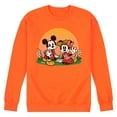 thumbnail image 1 of Disney - Mickey & Friends - Minnie & Mickey Enjoy the Sunset - Men's Crew Neck Fleece Pullover, 1 of 6