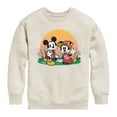 thumbnail image 1 of Disney - Mickey & Friends - Minnie & Mickey Enjoy the Sunset - Toddler And Youth Crewneck Fleece Sweatshirt, 1 of 5