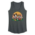 thumbnail image 1 of Disney - Mickey & Friends - Minnie & Mickey Enjoy the Sunset - Women's Racerback Tank Top, 1 of 5