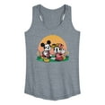 thumbnail image 1 of Disney - Mickey & Friends - Minnie & Mickey Enjoy the Sunset - Women's Racerback Tank Top, 1 of 5