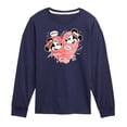 thumbnail image 1 of Disney - Mickey & Friends - Minnie & Mickey in Paris - Amore Venice - Bellissimo - Toddler And Youth Long Sleeve Graphic T-Shirt, 1 of 5