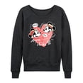 thumbnail image 1 of Disney - Mickey & Friends - Paris Amore Venice Bellissimo - Women's Lightweight French Terry Long Sleeve Shirt, 1 of 5