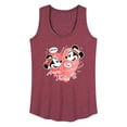 thumbnail image 1 of Disney - Mickey & Friends - Minnie & Mickey in Paris - Amore Venice - Bellissimo - Women's Racerback Tank Top, 1 of 5