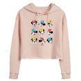 thumbnail image 1 of Disney - Mickey & Friends - Minnie Mouse - All the Expressions of Minnie - Juniors Cropped Pullover Hoodie, 1 of 5