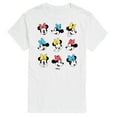 thumbnail image 1 of Disney - Mickey & Friends - Minnie Mouse - All the Expressions of Minnie - Men's Short Sleeve Graphic T-Shirt, 1 of 5