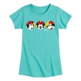 thumbnail image 1 of Disney - Mickey & Friends - Minnie Mouse - All the Faces of Minnie - Toddler And Youth Girls Short Sleeve Graphic T-Shirt, 1 of 5