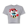 thumbnail image 1 of Disney - Mickey & Friends - Minnie Mouse - Classic Minnie - Juniors Cropped Cotton Blend T-Shirt, 1 of 5