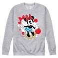 thumbnail image 1 of Disney - Mickey & Friends - Minnie Mouse - Classic Minnie - Men's Crew Neck Fleece Pullover, 1 of 5