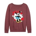 thumbnail image 1 of Disney - Mickey & Friends - Minnie Mouse - Classic Minnie - Women's Lightweight French Terry Long Sleeve Shirt, 1 of 5