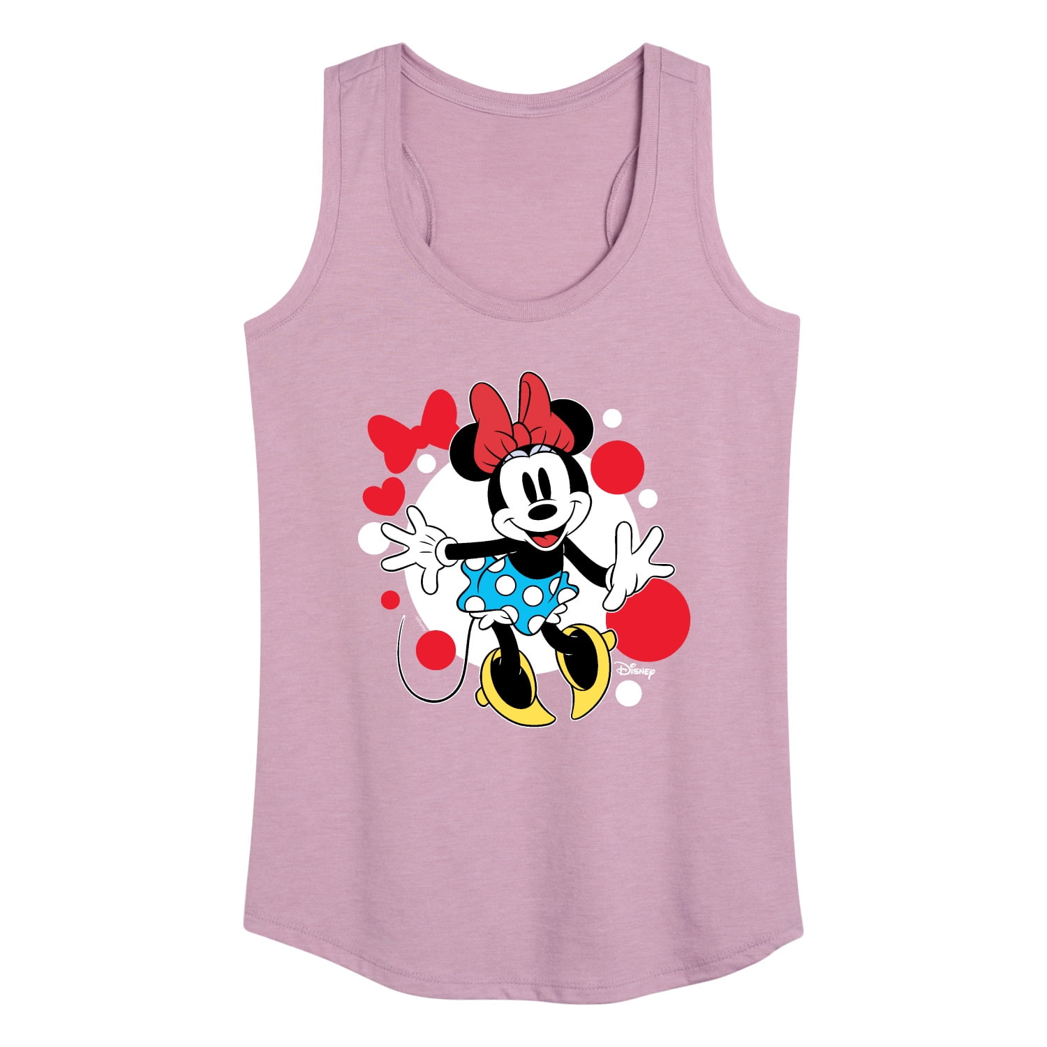 Disney - Mickey & Friends - Minnie Mouse - Classic Minnie - Women's  Racerback Tank Top 