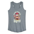 thumbnail image 1 of Disney - Mickey & Friends - Minnie Mouse - Do What Makes You Happy - Women's Racerback Tank Top, 1 of 5