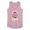 thumbnail image 1 of Disney - Mickey & Friends - Minnie Mouse - Do What Makes You Happy - Women's Racerback Tank Top, 1 of 5