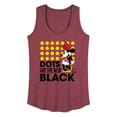 thumbnail image 1 of Disney - Mickey & Friends - Minnie Mouse - Dots Are the New Black - Women's Racerback Tank Top, 1 of 5