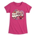 thumbnail image 1 of Disney - Mickey & Friends - Minnie Mouse - Flowery Free Spirit - Toddler And Youth Girls Short Sleeve Graphic T-Shirt, 1 of 5