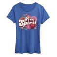 thumbnail image 1 of Disney - Mickey & Friends - Minnie Mouse - Free Spirit - Flowers Blooming - Women's Short Sleeve Graphic T-Shirt, 1 of 5